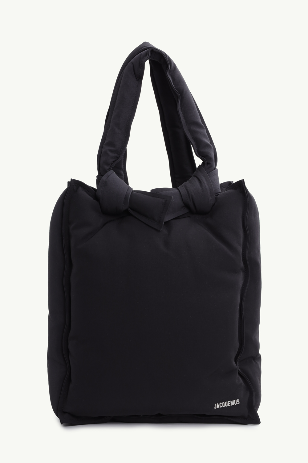 JACQUEMUS Le Cuscinu Pillow Tote Bag in Black 0