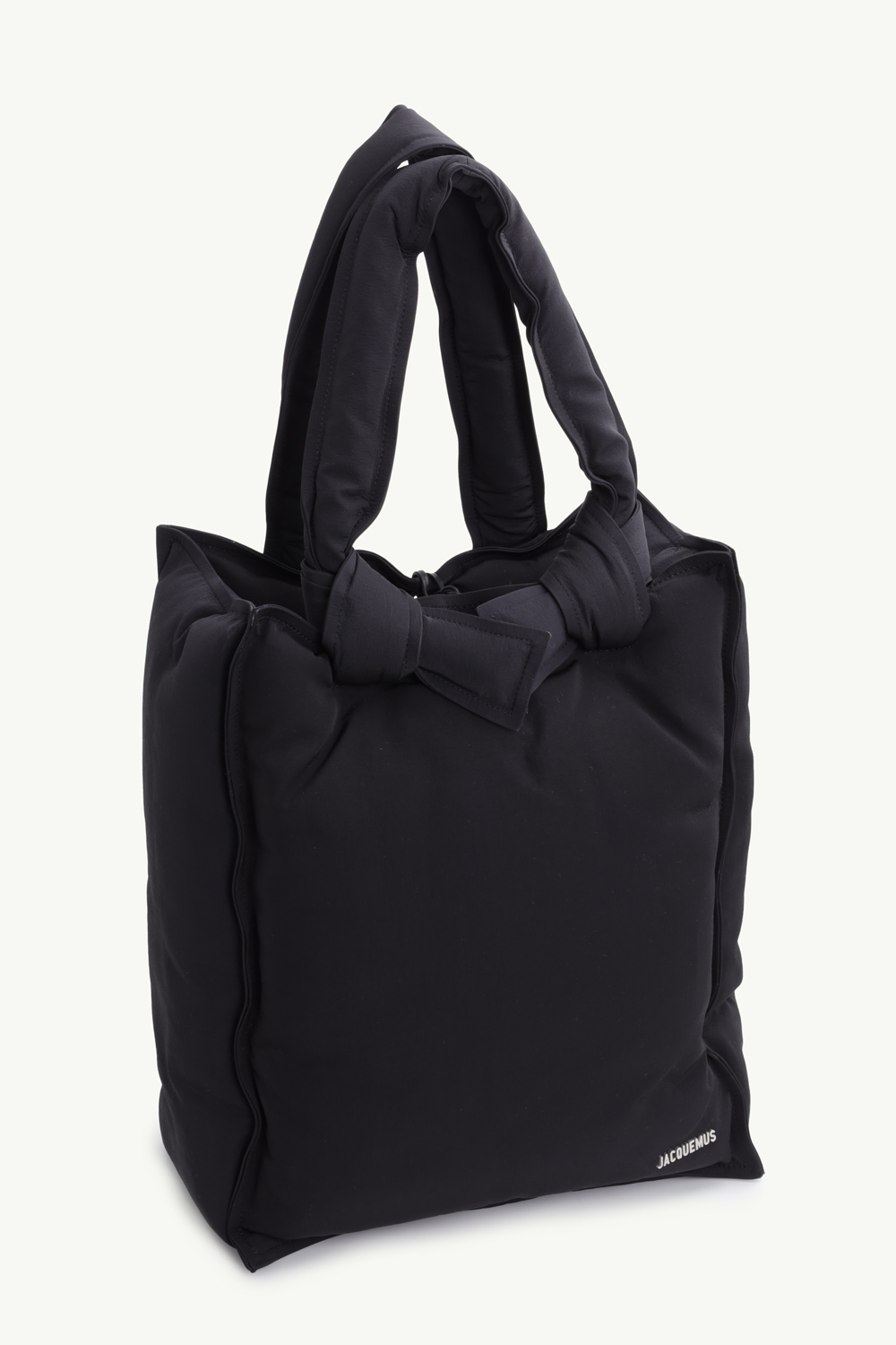 JACQUEMUS Le Cuscinu Pillow Tote Bag in Black 2