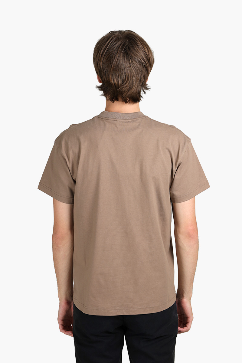 JACQUEMUS Le Sacs Multi Print Loose Fit T-Shirt in Brown 1