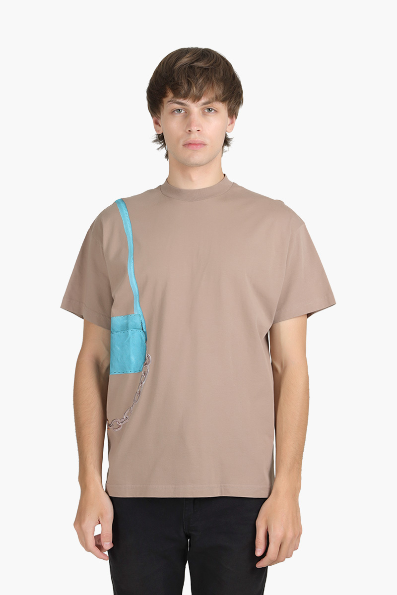 JACQUEMUS Le Ciuciu Loose Fit T-Shirt in Brown 0