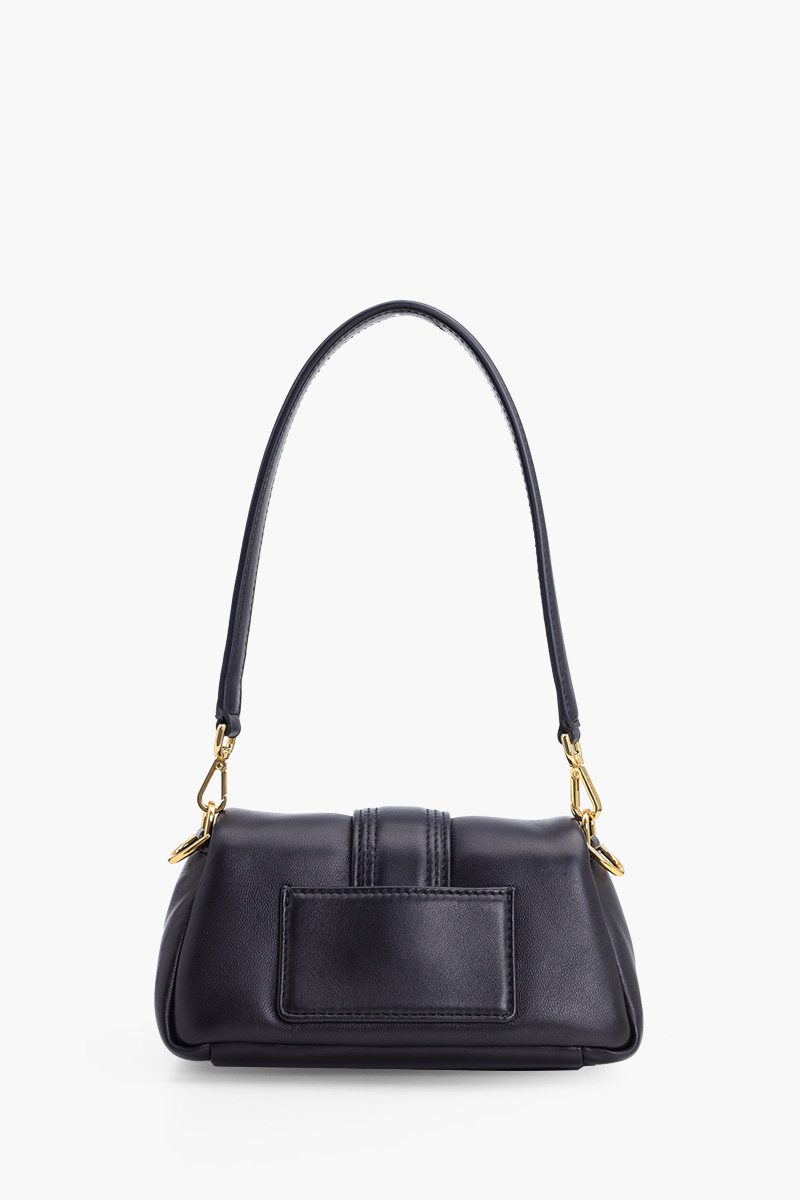 JACQUEMUS Le Petit Bambimou Bag in Black Lamb Leather 1