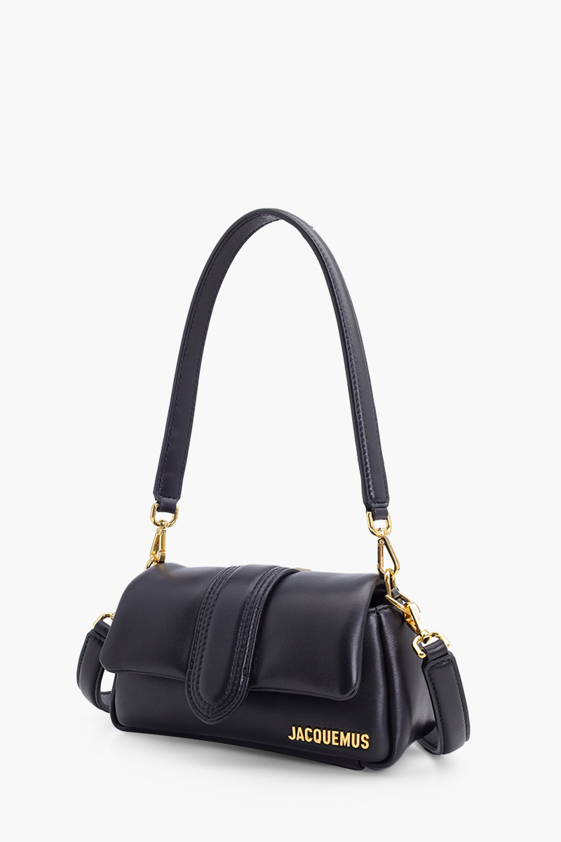 JACQUEMUS Le Petit Bambimou Bag in Black Lamb Leather 2