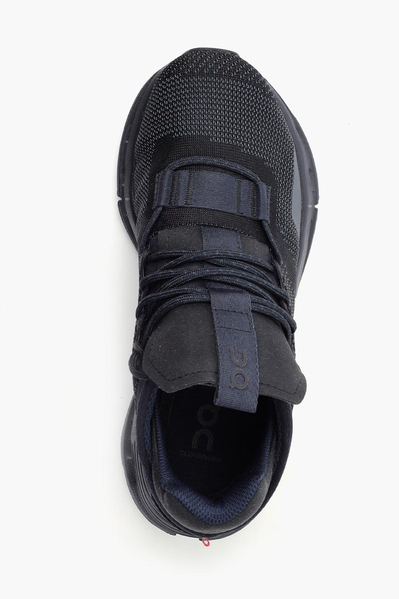 ON Women Cloudnova Running Sneakers in Black/Eclipse 3