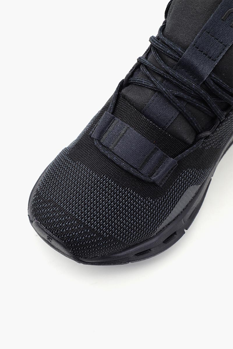 ON Women Cloudnova Running Sneakers in Black/Eclipse 4