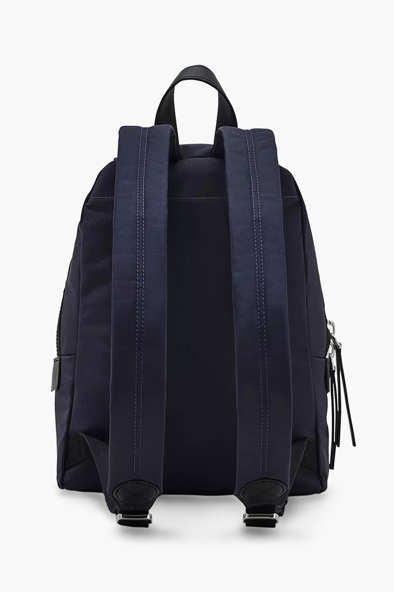 MARC JACOBS Medium The Biker Backpack in Midnight Blue Nylon   1