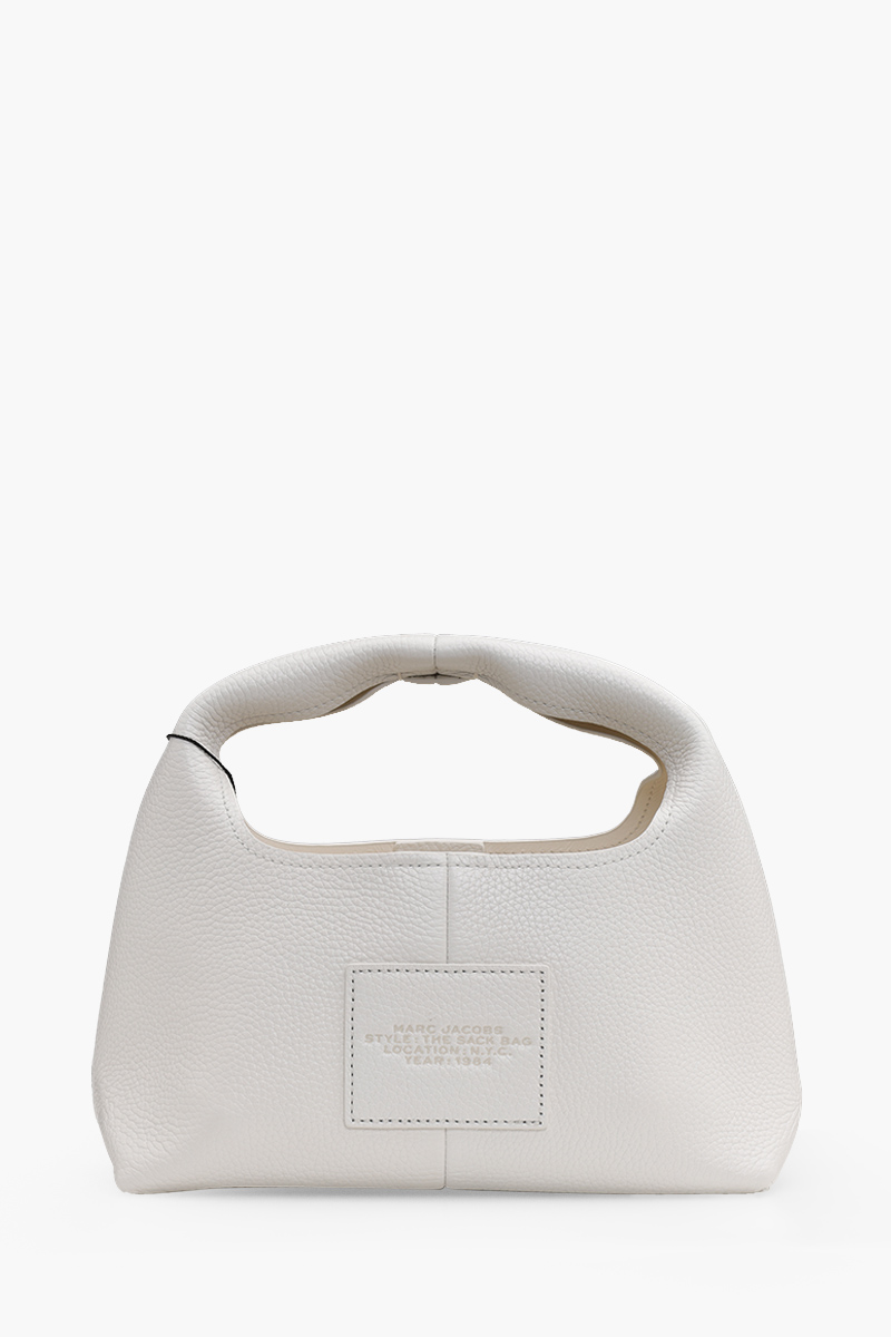 MARC JACOBS Mini The Sack Bag in White 1