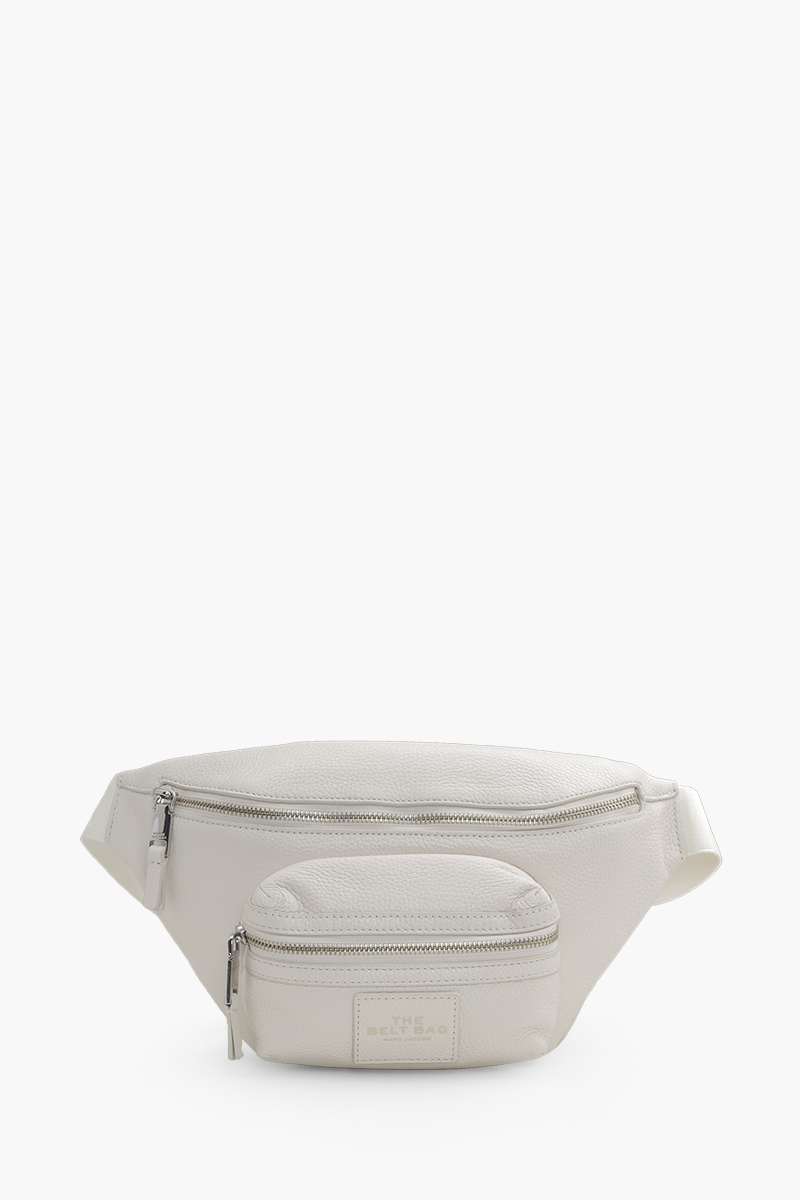 MARC JACOBS The Leather Belt Bag in Cotton/Silver 0