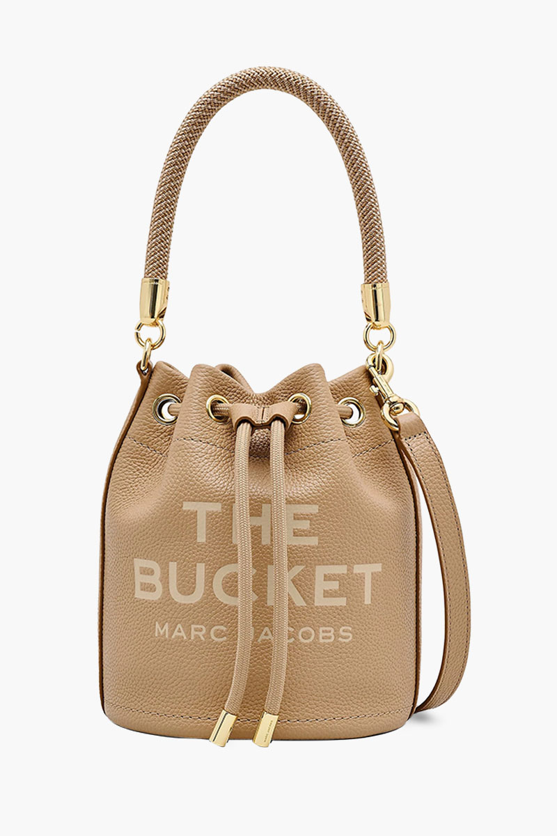 MARC JACOBS Mini The Bucket Bag in Camel Leather 0