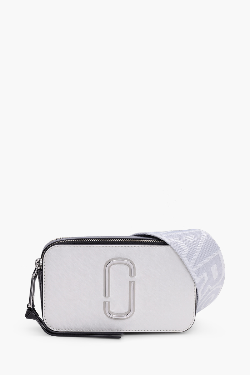 MARC JACOBS Small The Snapshot Camera Bag in Cotton Multi with Logo Webbing Straps 0