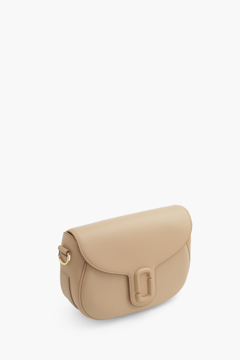 MARC JACOBS J Marc Saddle Shoulder Bag in Camel Smooth Leather 2