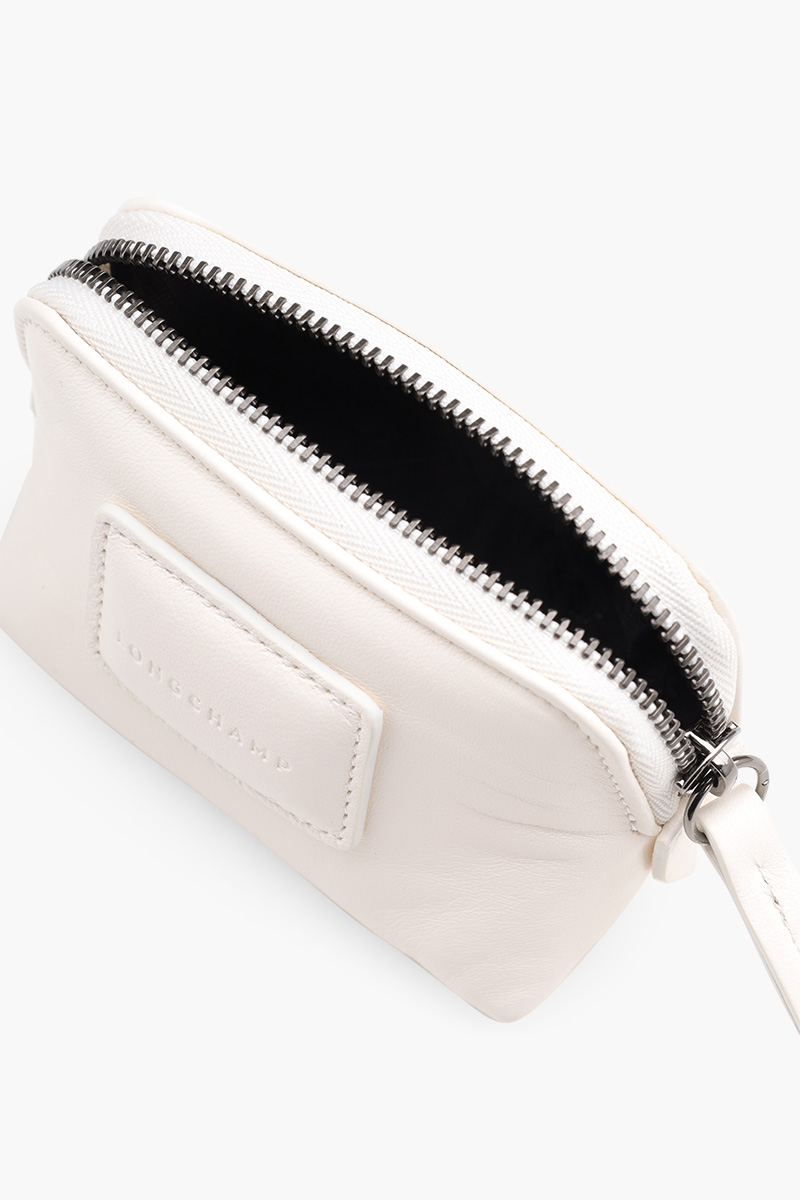 LONGCHAMP Brioche Coin Purse in Ivory Leather 3
