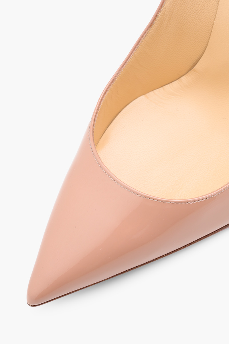 CHRISTIAN LOUBOUTIN Kate Pumps 100mm in Nude Patent 4