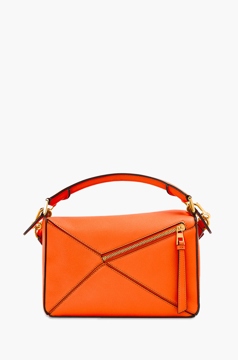 LOEWE Small Puzzle in Orange 1