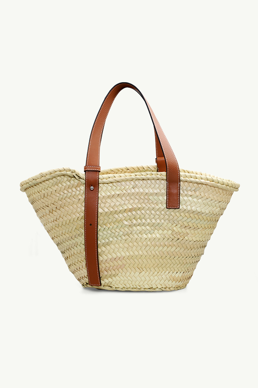 LOEWE Medium Basket Top Handle Bag in Natural/Tan 1