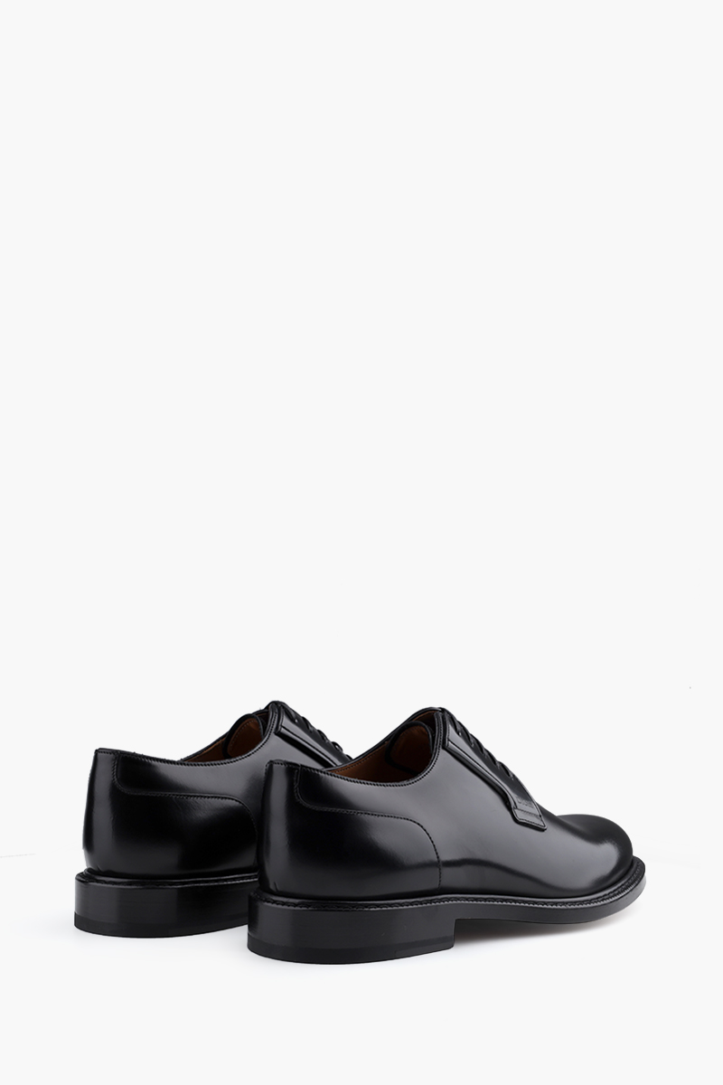 CHRISTIAN DIOR Evidence Derby Shoes in Black Brushed Calfskin 2