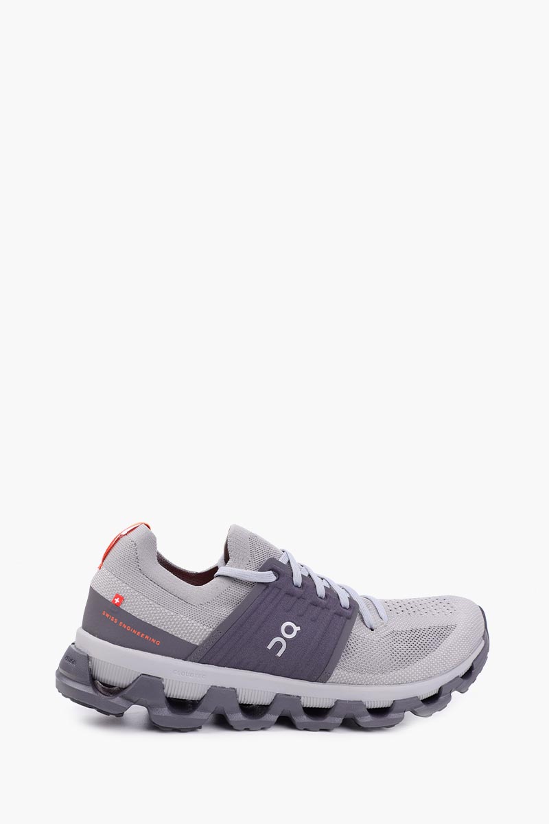 ON Men Cloudswift 3 Running Sneakers in Alloy/Eclipse 0