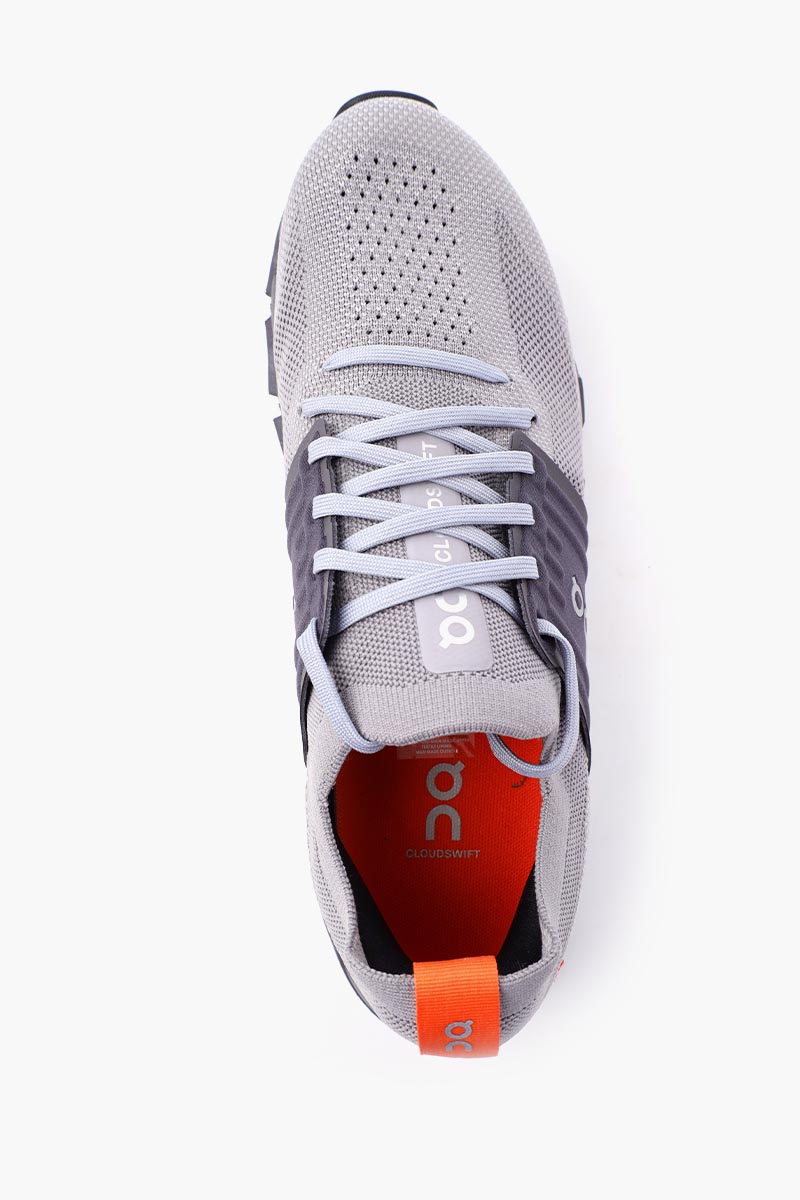 ON Men Cloudswift 3 Running Sneakers in Alloy/Eclipse 3