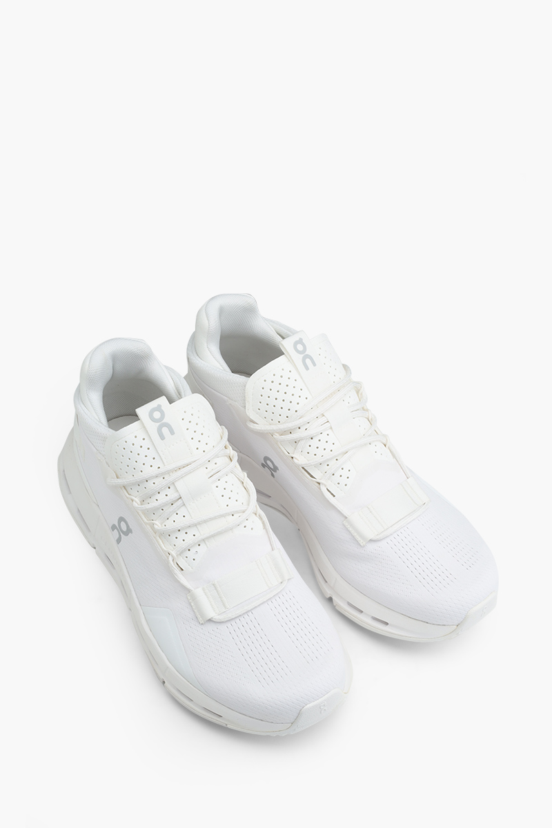 ON Men Cloudnova 2 Running Sneakers in All White 1