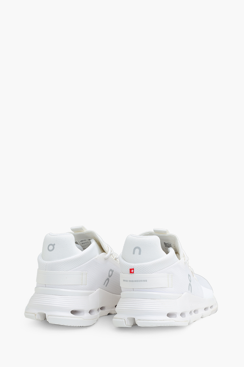 ON Men Cloudnova 2 Running Sneakers in All White 2