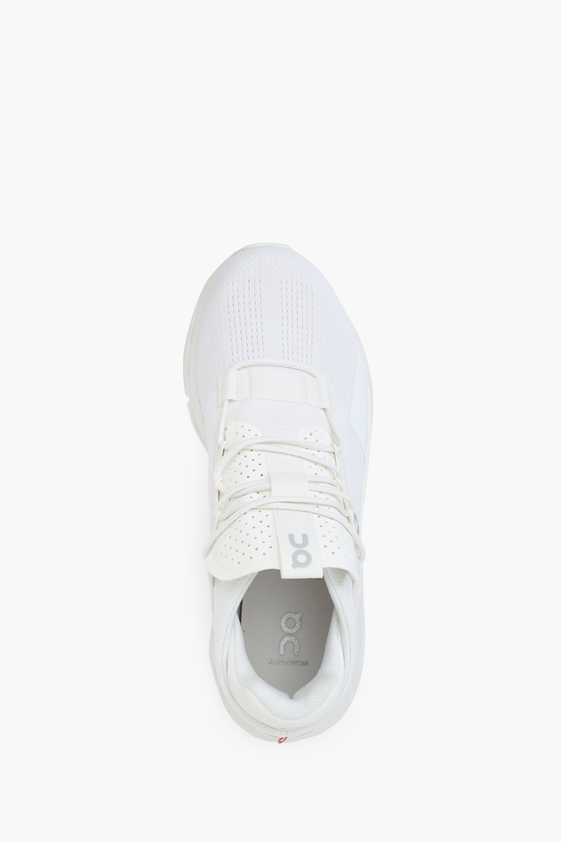 ON Men Cloudnova 2 Running Sneakers in All White 3