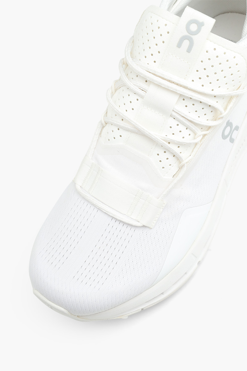 ON Men Cloudnova 2 Running Sneakers in All White 4