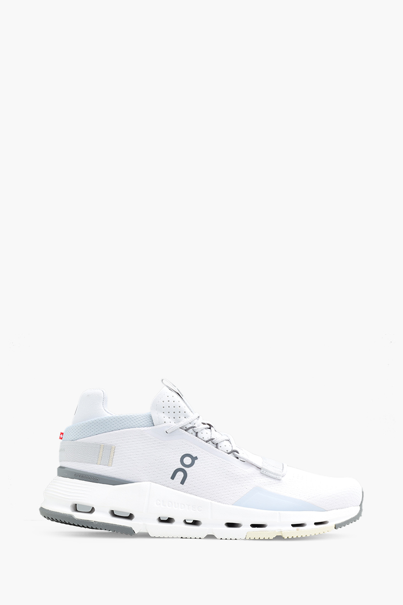 ON Men Cloudnova 2 Running Sneakers in Frost/Cream 0