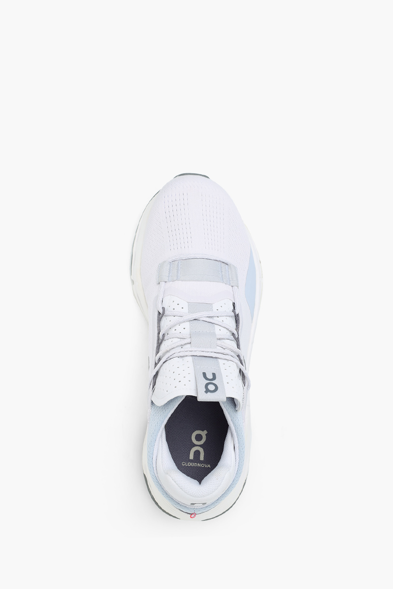 ON Men Cloudnova 2 Running Sneakers in Frost/Cream 3