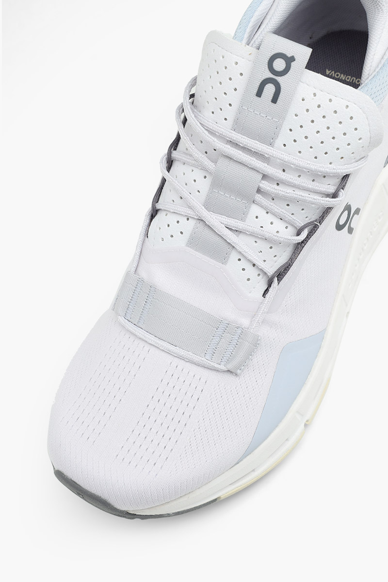 ON Men Cloudnova 2 Running Sneakers in Frost/Cream 4