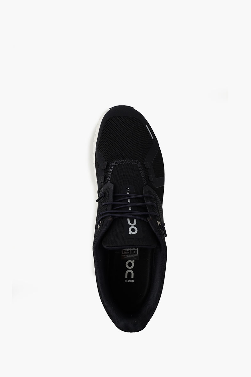 ON Men Cloud 6 Sneakers in Black/White 3