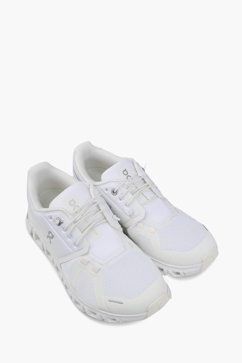 ON Men Cloud 6 Sneakers in White/White 2