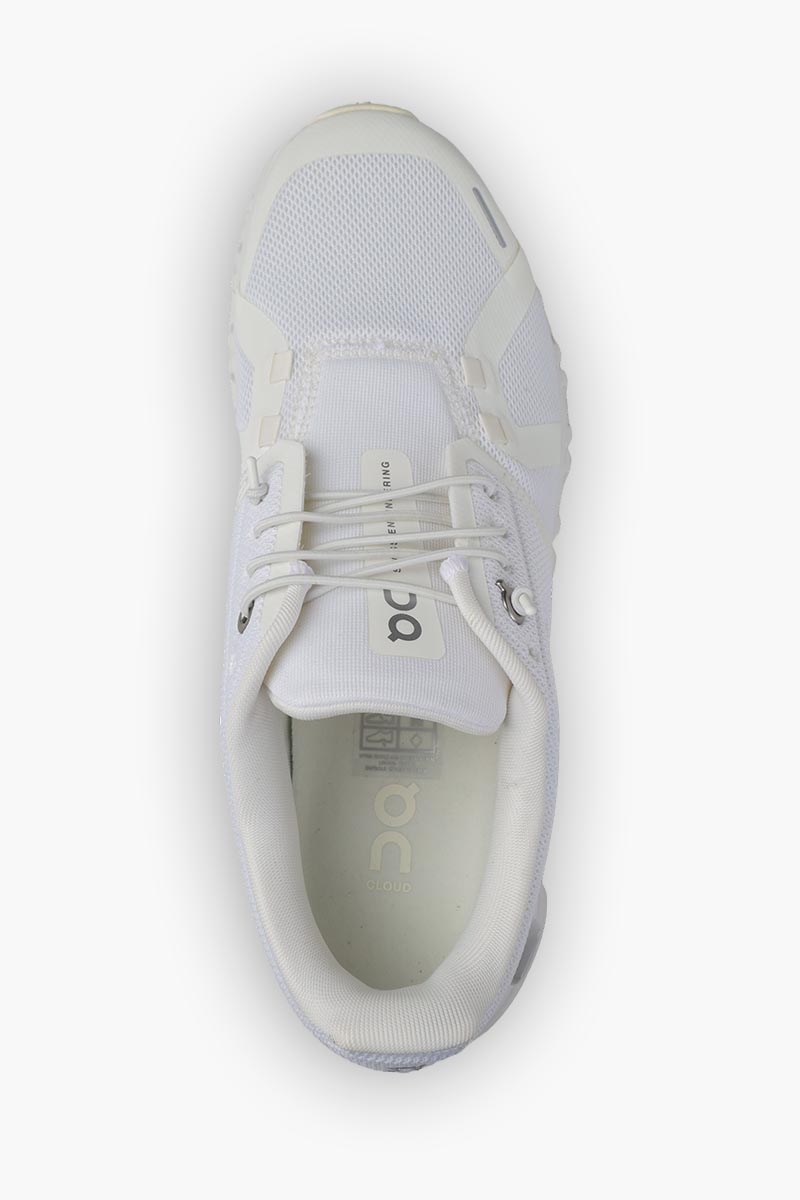 ON Men Cloud 6 Sneakers in White/White 3