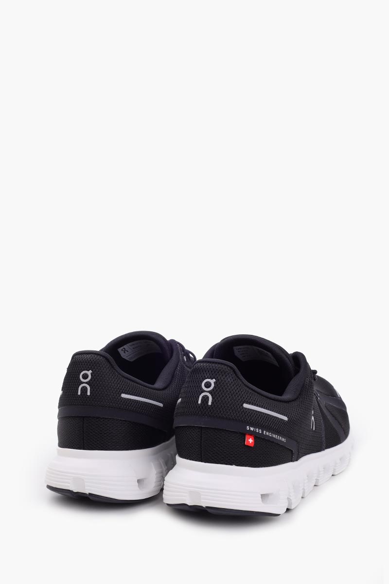 ON Women CLoud 6 Sneakers in Black/White 1