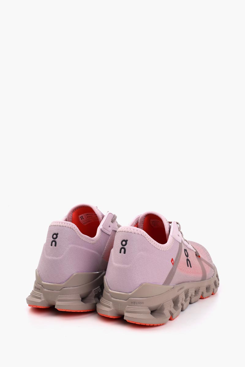 ON Women Cloud X 4 AD Sneakers in Mauve/Salmon 1