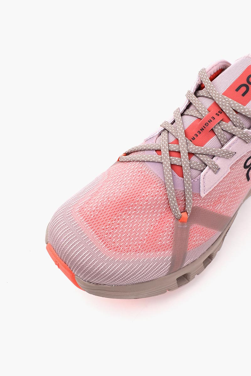 ON Women Cloud X 4 AD Sneakers in Mauve/Salmon 4