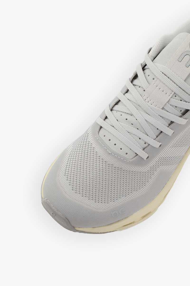 ON Women Cloudnova Form 2 TT Sneakers in Wolf/Cream Flexible Nylon-Blend 4