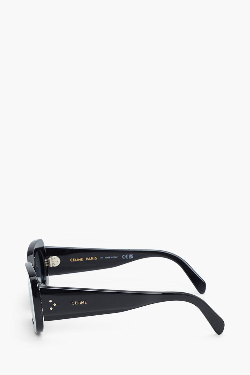 CELINE Bold 3 Dots Sunglasses in Black/Grey Gradient Acetate 3