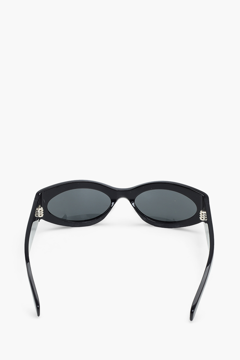 CELINE Monochroms Sunglasses in Shiny Black/Grey Acetate 1