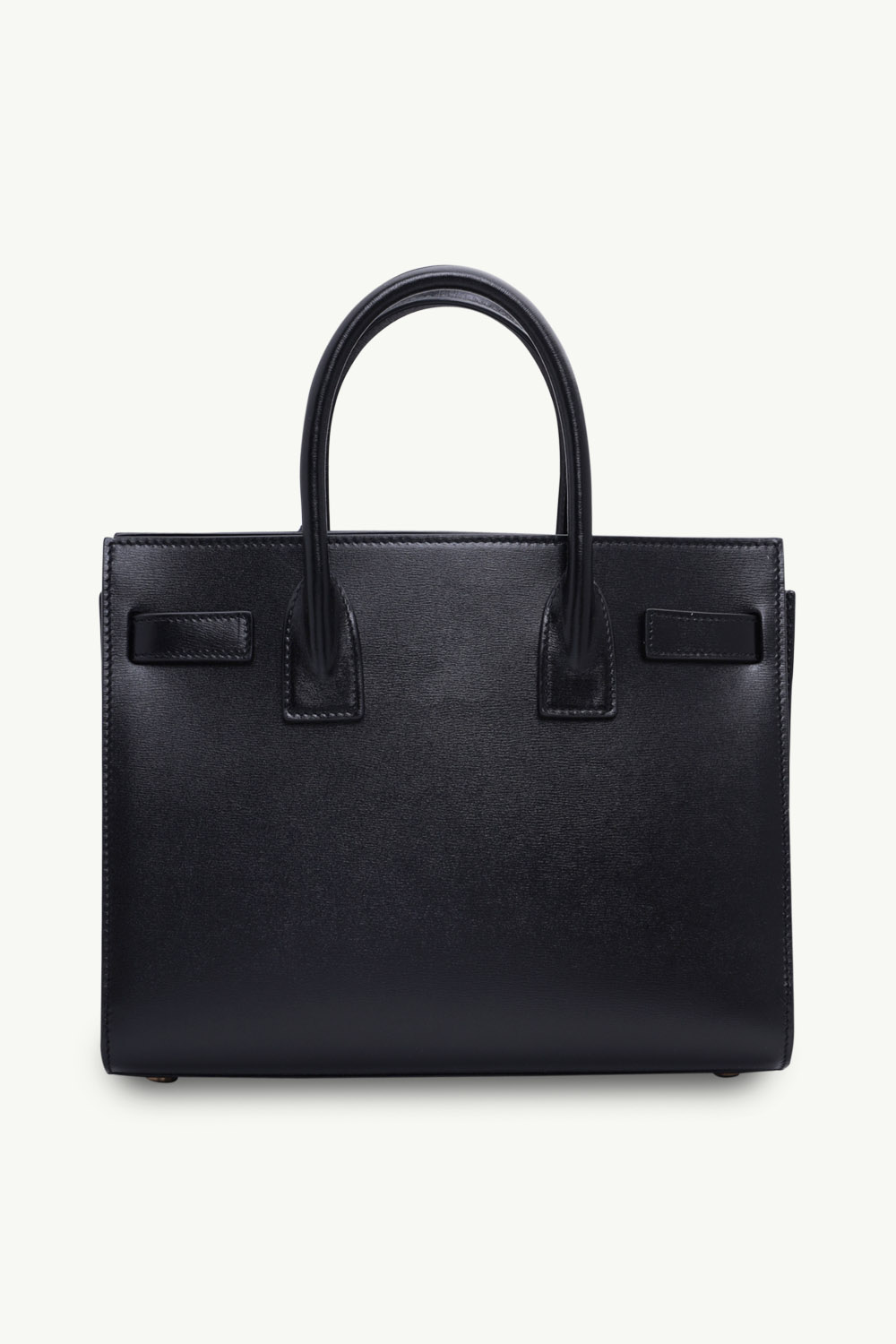 SAINT LAURENT Baby Sac de Jour in Black Smooth Leather 1