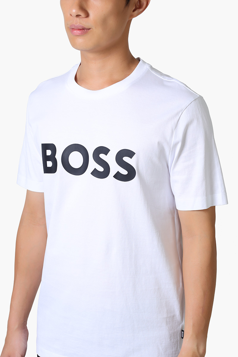 HUGO BOSS Men Tiburt 354 T-Shirt in White 3