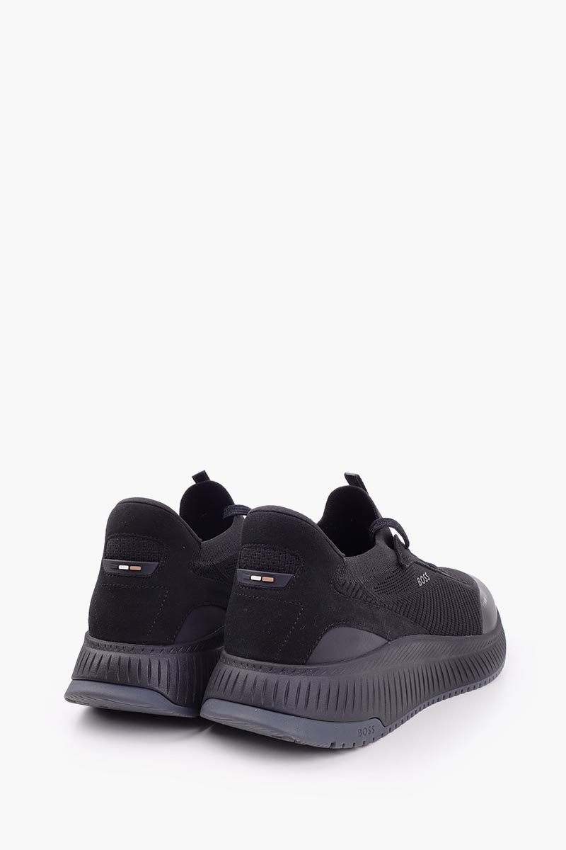 HUGO BOSS TTNM Evo Sneakers in All Black 1