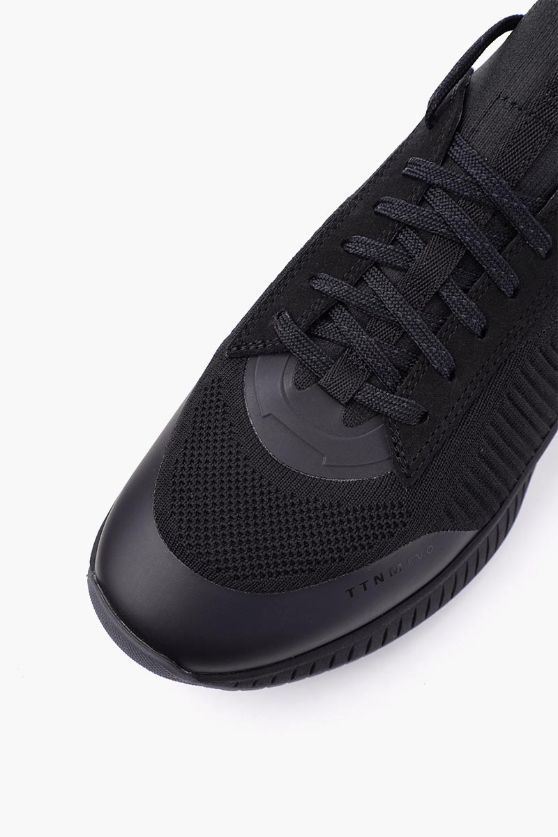 HUGO BOSS TTNM Evo Sneakers in All Black 4