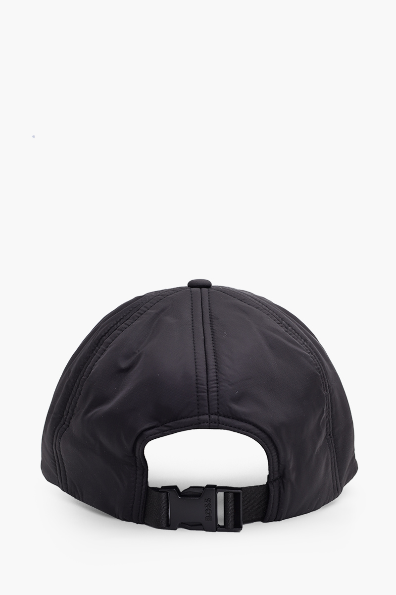 HUGO BOSS Winter X Logo Golf Cap in Black Polyamide 1