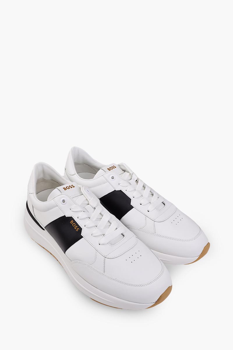 HUGO BOSS Men Jace Sneakers in White 2
