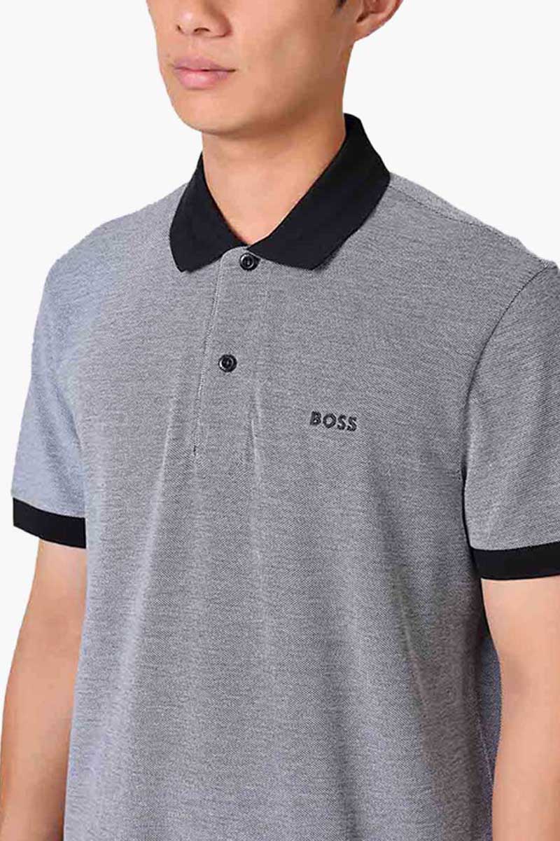 HUGO BOSS Men Paddy 9 Regular Fit Polo Shirt in Black 3