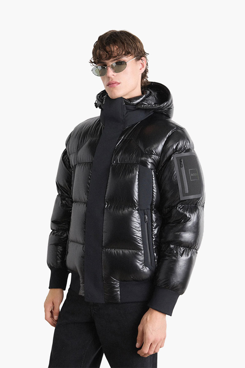 HUGO BOSS Men Ronnie Down Jacket in Black 1