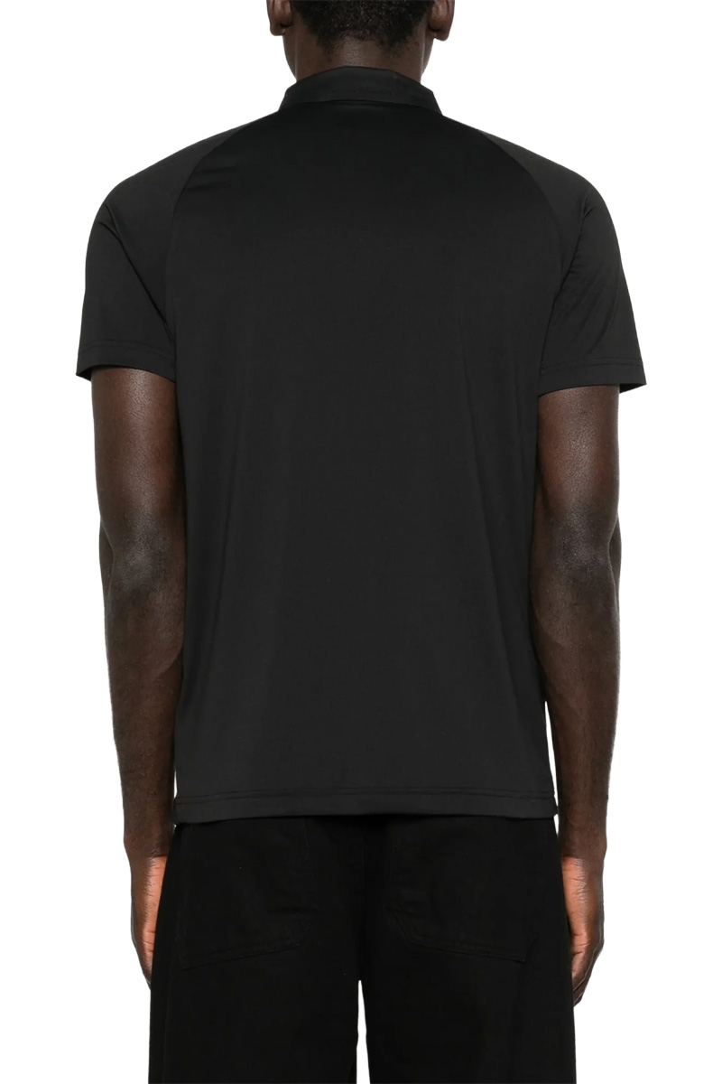HUGO BOSS Men GOC Paddytech Regular Fit Polo Shirt in Black Polyester 2