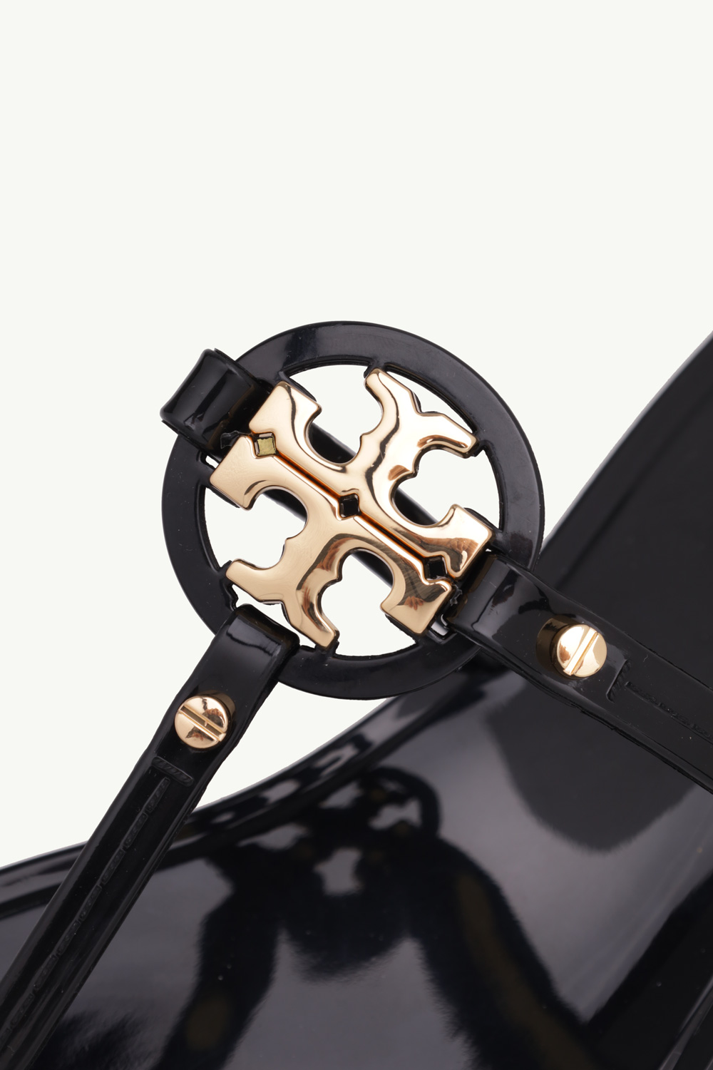 TORY BURCH Mini Miller Thong Sandals in Black  4