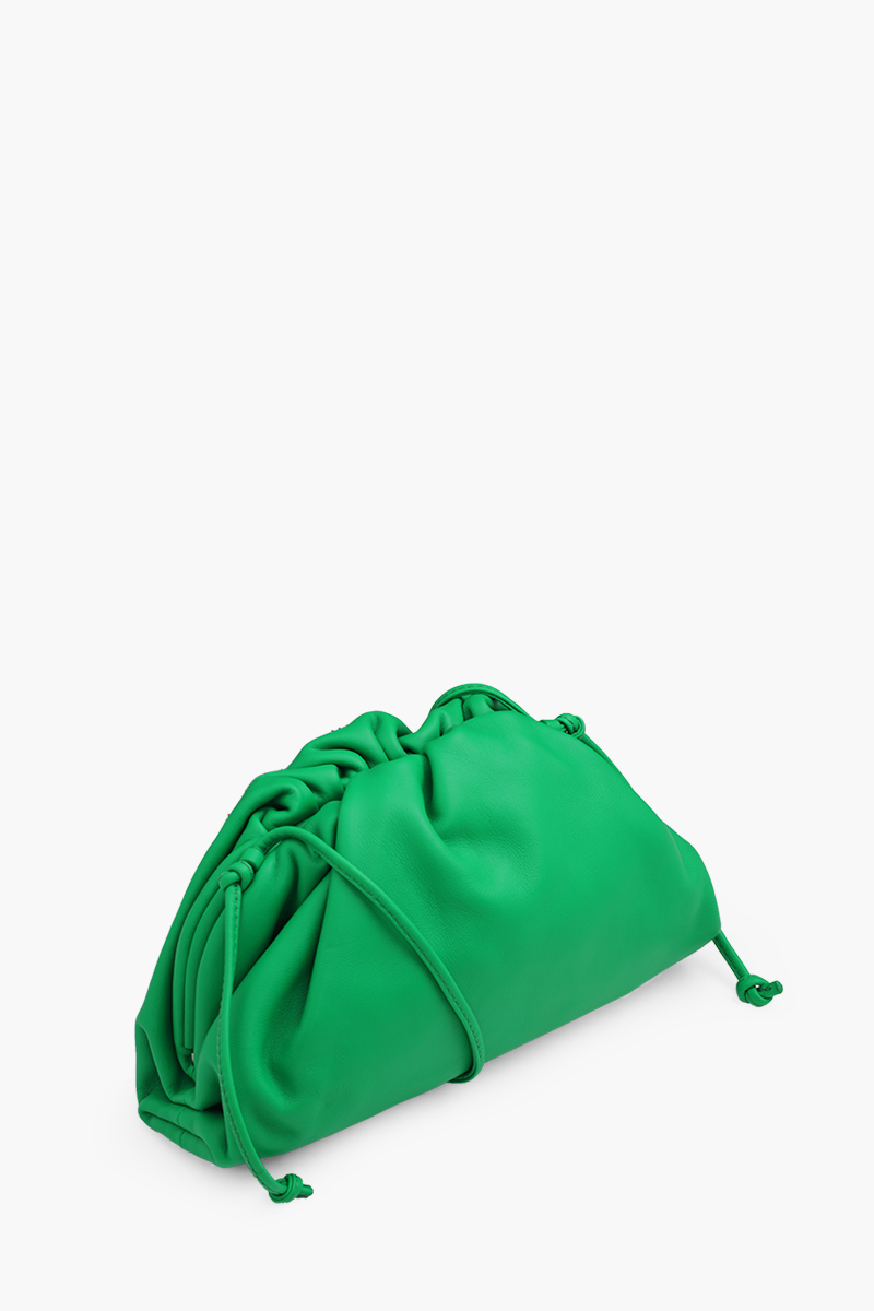 BOTTEGA VENETA The Pouch 20 in Green Butter Calf 2