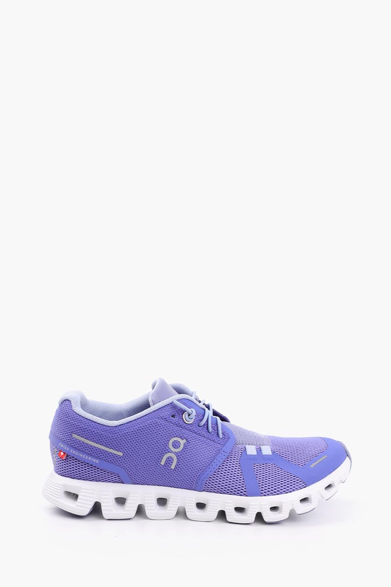 ON Women Cloud 5 Running Sneakers in Blueberry 0