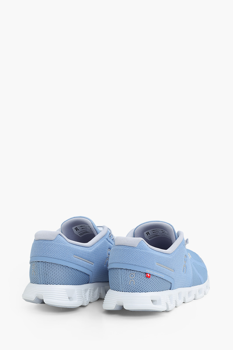 ON Men Cloud 5 Running Sneakers in Chambray/White 2